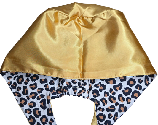 Leopard Scrub Cap