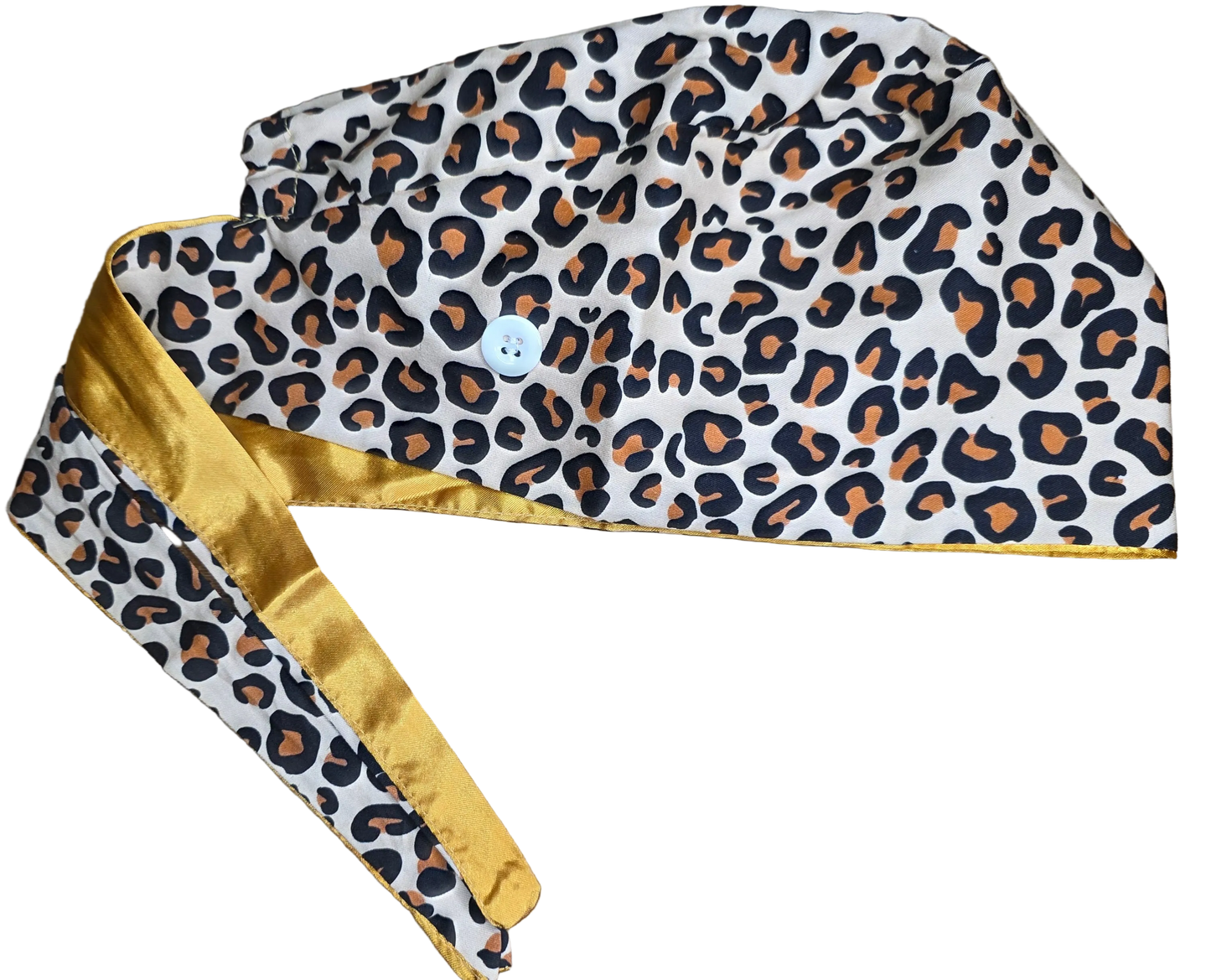Leopard Scrub Cap